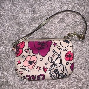 Coach Poppy Wristlet